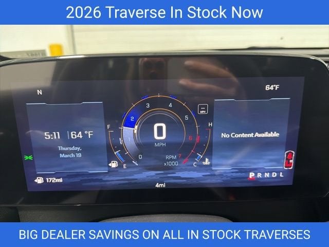 2026 Chevrolet Traverse LT