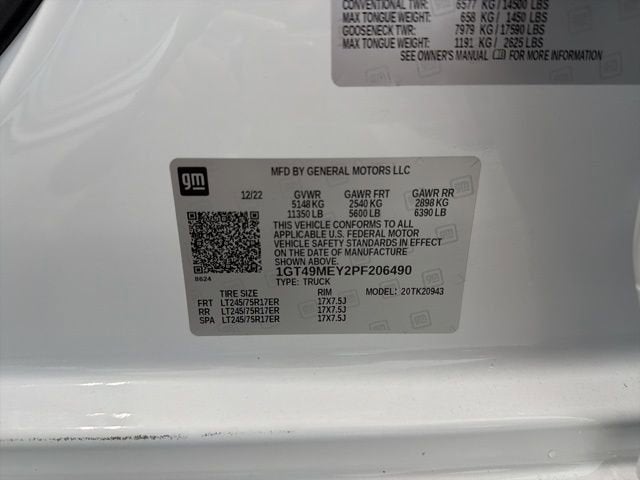 2023 GMC Sierra 2500 HD SLE